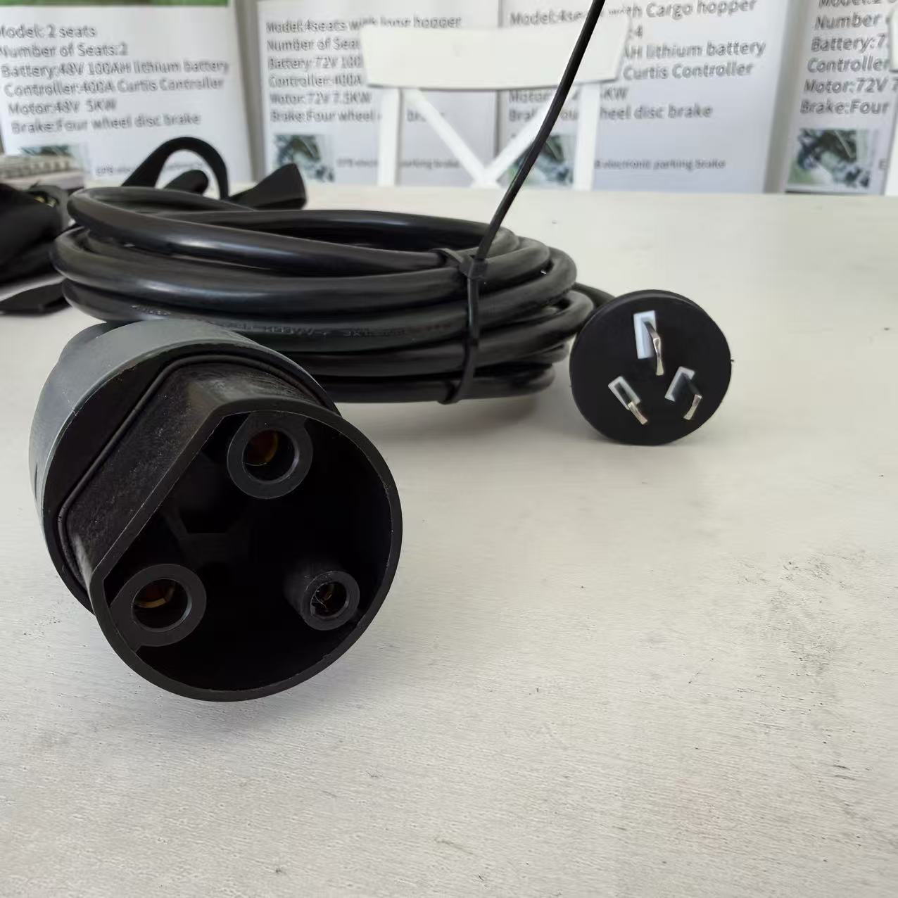 Charging Cable for Electric Buggy