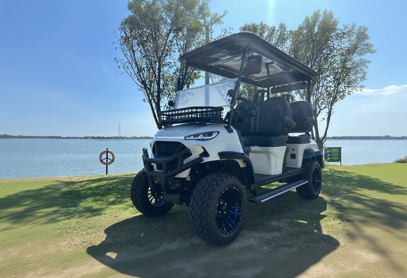 4-Seater Lifted Electric Golf Buggy – JSH0703