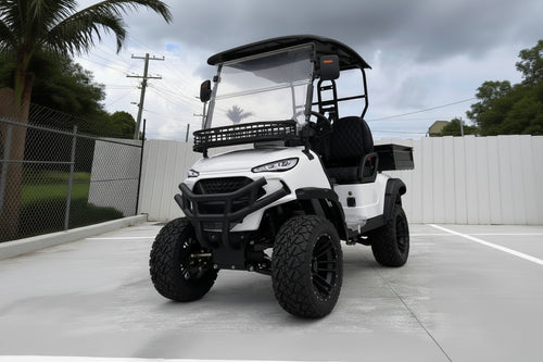 2-Seater Electric Utility Buggy with Tray – JSH0707