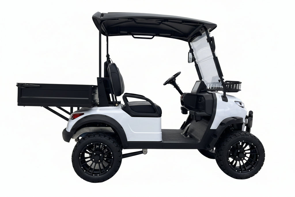 2-Seater Electric Utility Buggy with Tray – JSH0707