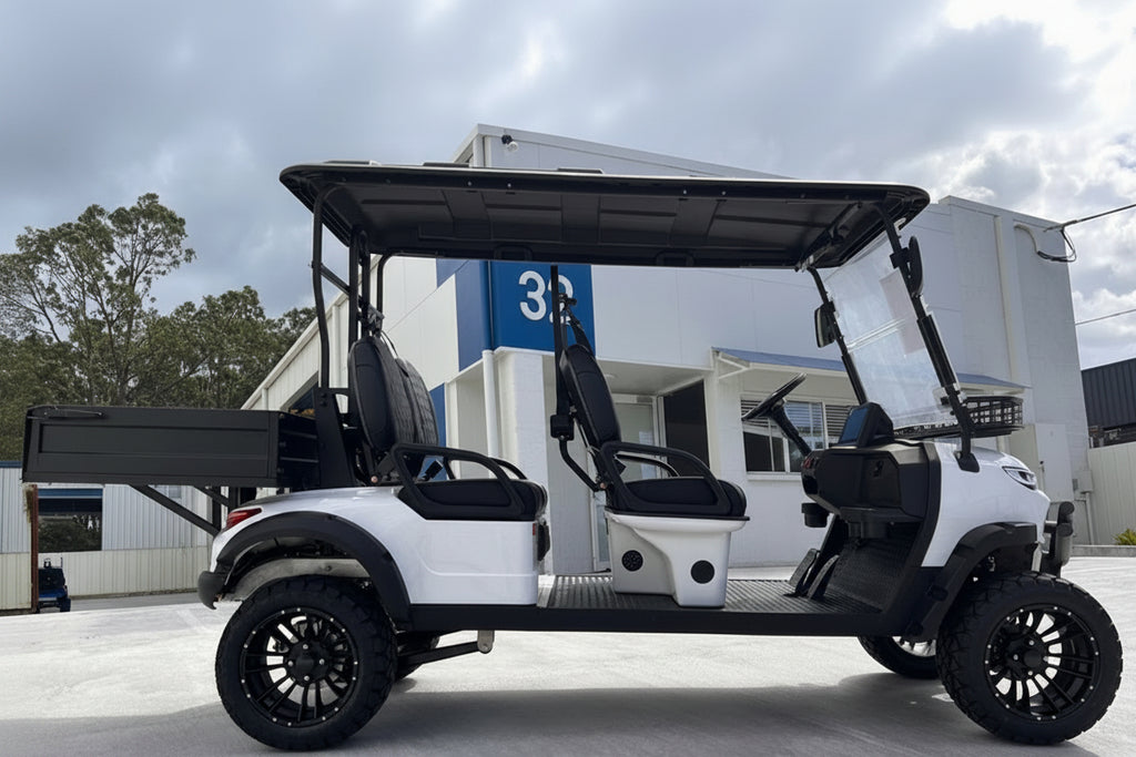 4-Seater Electric Utility Buggy with Tray - JSH0709