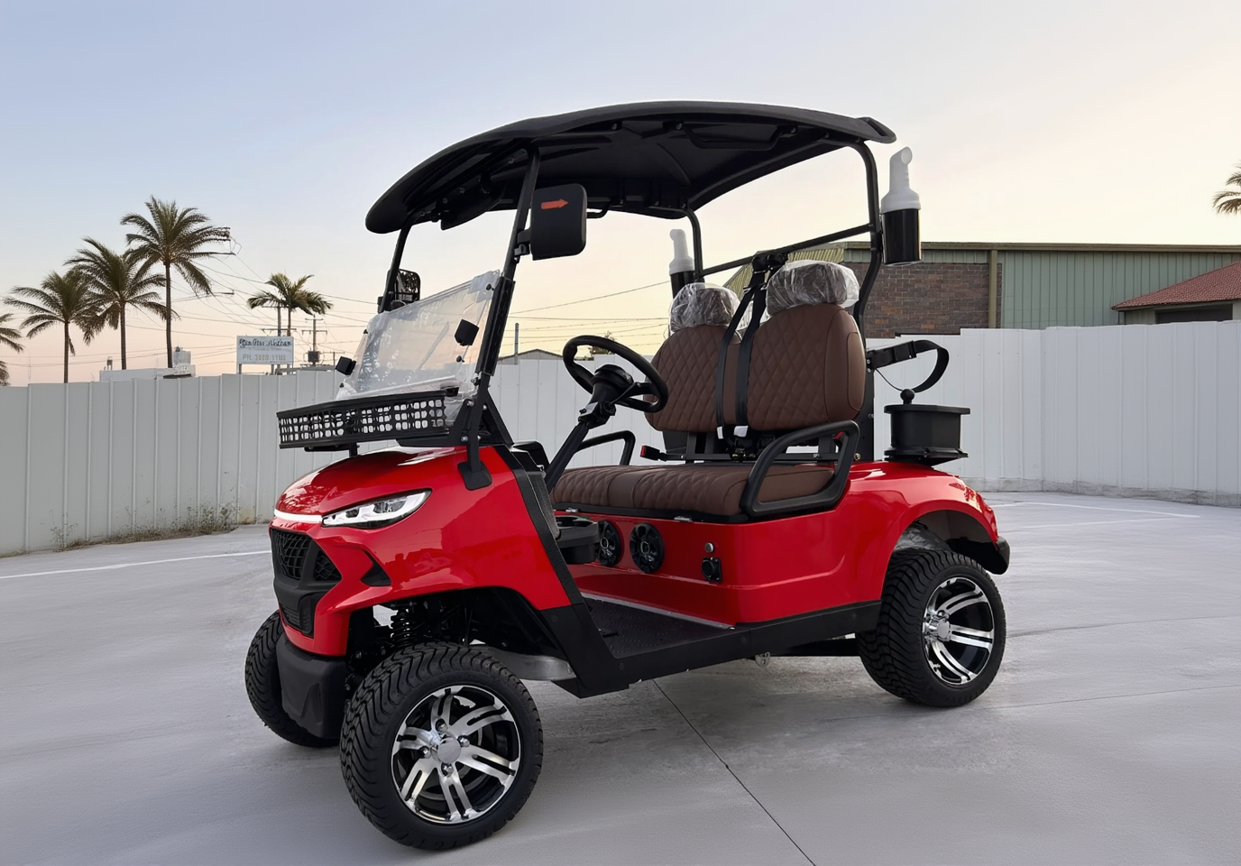 2-Seater Electric Golf Buggy – JSH0701